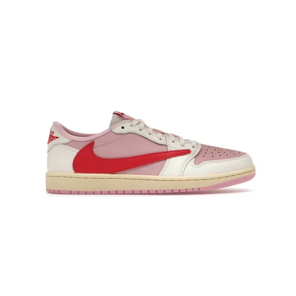 Travis Scott Jordan 1 Retro Low - Tropical Pink