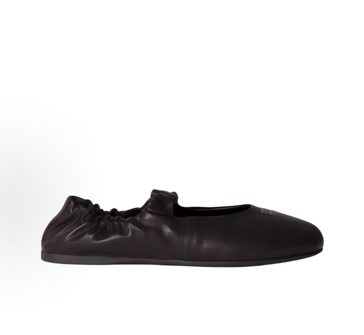 MiuMiu Sheep Skin Suede Leather Ballerina Shoe