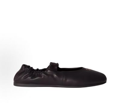MiuMiu Sheep Skin Suede Leather Ballerina Shoe