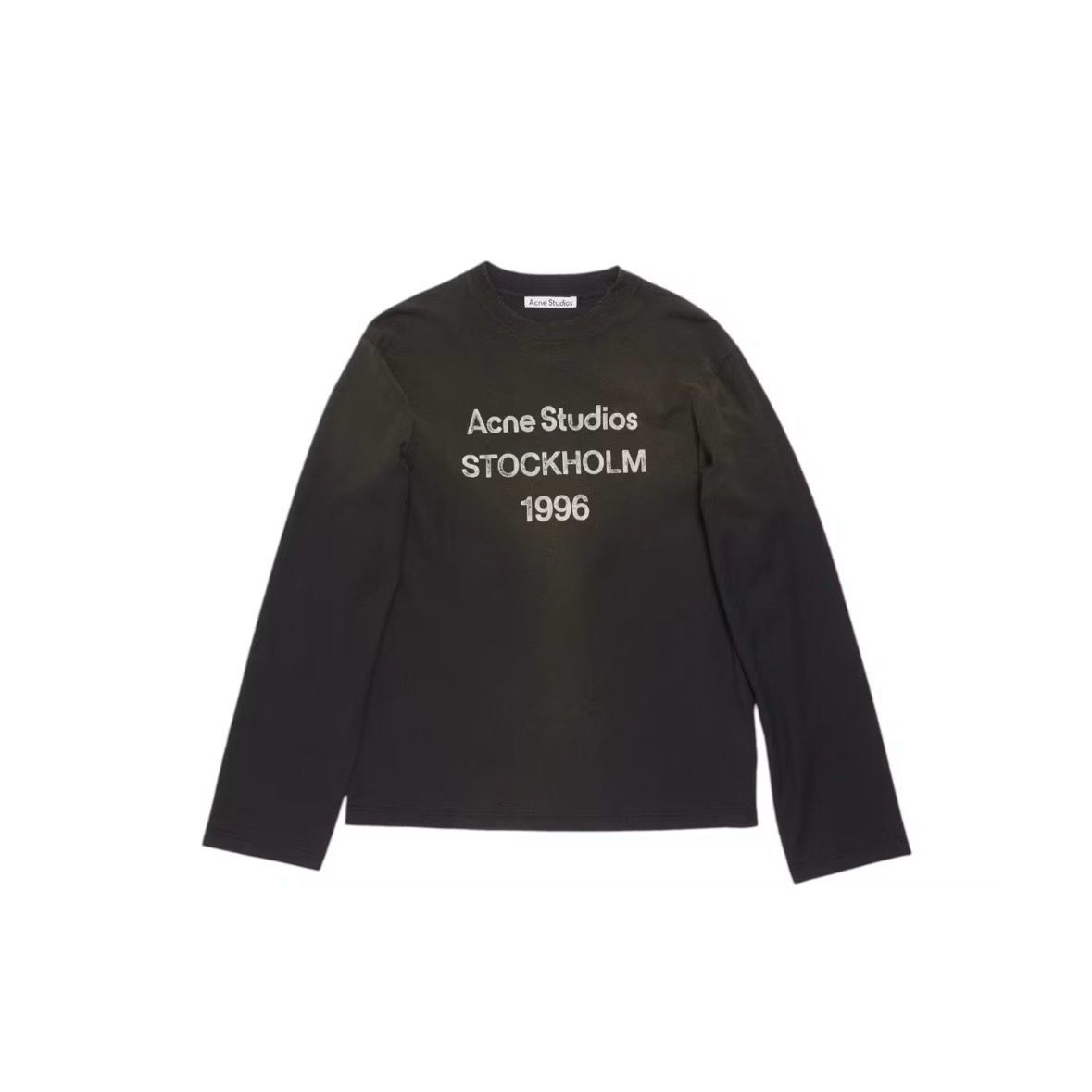 Acne Studios Logo Long Sleeve T Shirts
