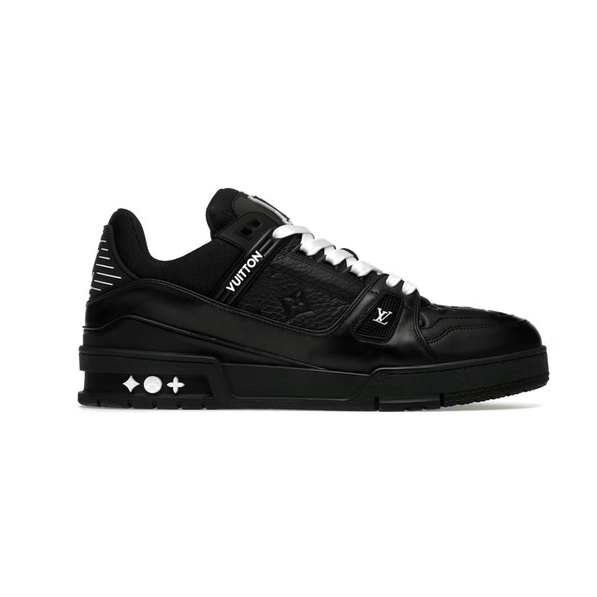 Louis Vuitton Trainer Black Embossed Monogram