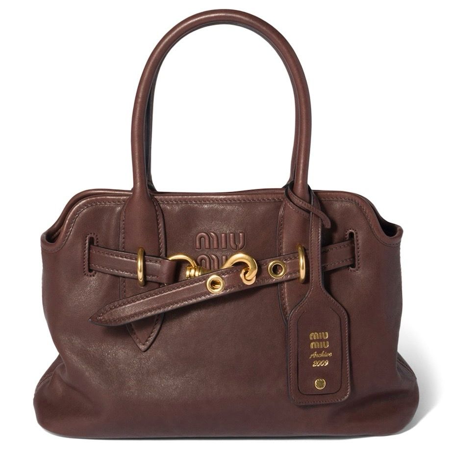 MiuMiu Nappa Leather Aventure Bag