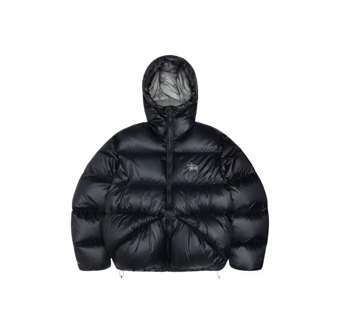 Stussy Micro Rip Stop Down Parka Puffer Jacket