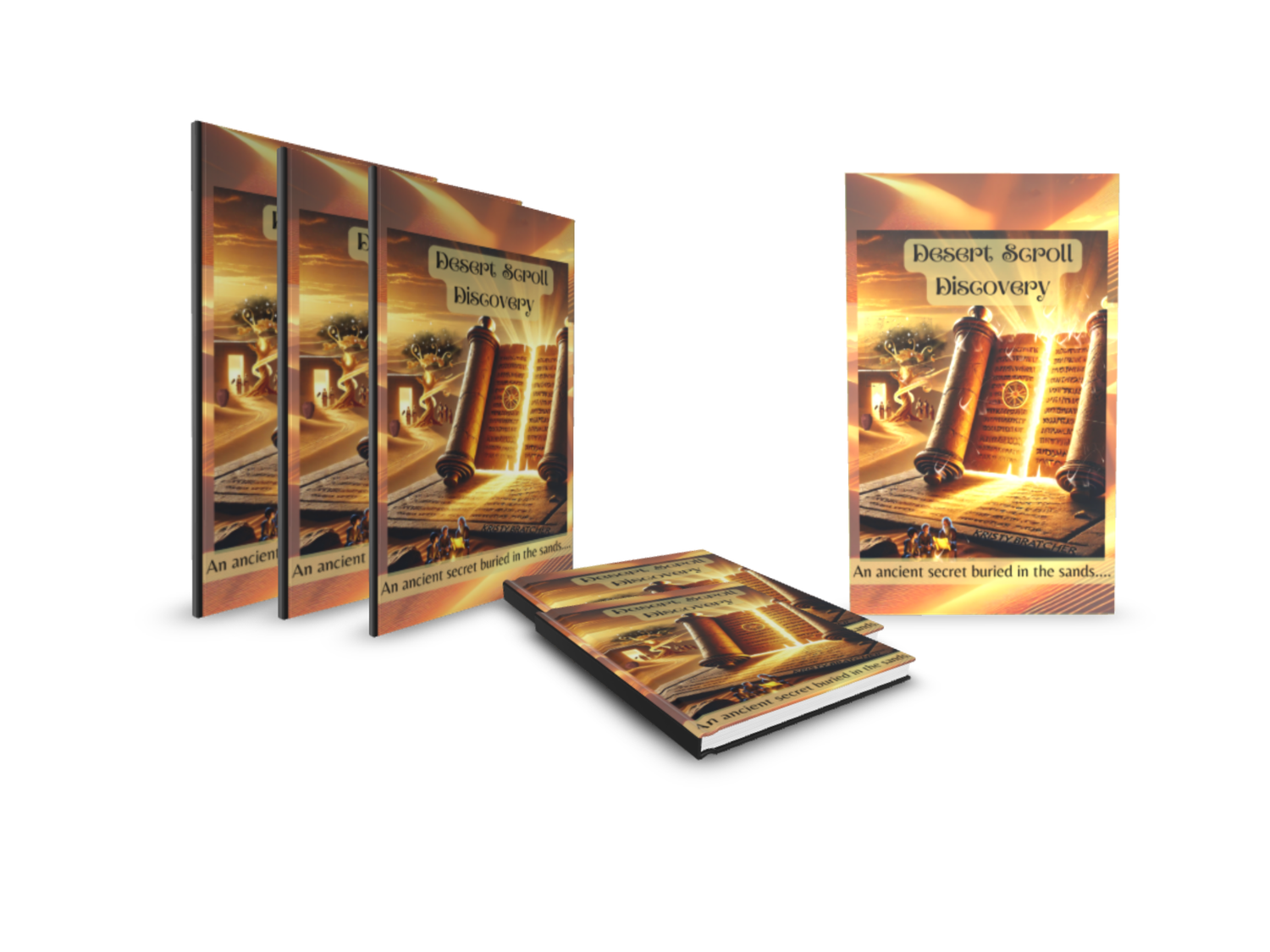 Desert Scroll Discovery– A Thrilling Biblical Adventure ~ Paperback Book