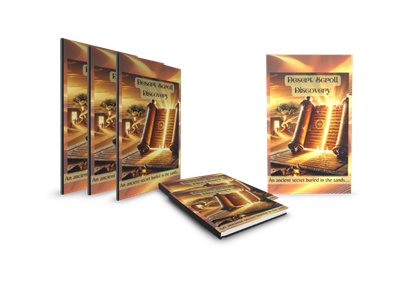 Desert Scroll Discovery– A Thrilling Biblical Adventure ~ Paperback Book
