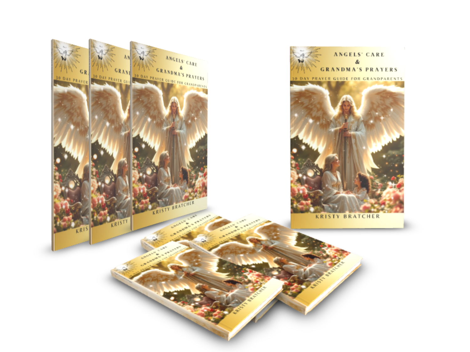 Bundle: Angels&#39; Care and Grandma&#39;s Prayers &amp; Angel&#39;s Kisses &amp; Grandma&#39;s Wishes