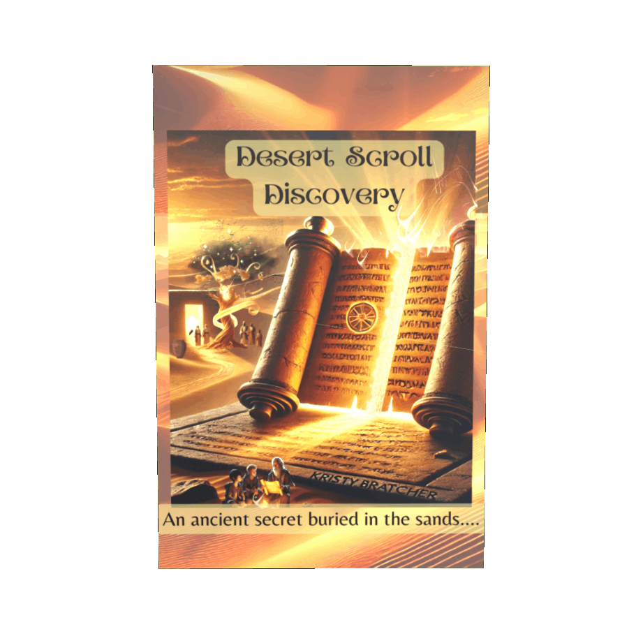 Desert Scroll Discovery– A Thrilling Biblical Adventure ~ Paperback Book Desert Scroll Discovery– A Thrilling Biblical Adventure ~ Paperback Book