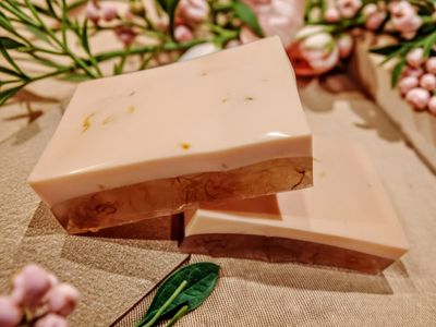 Coral Ocean Breeze Handmade Soap Bar - 3.5 oz