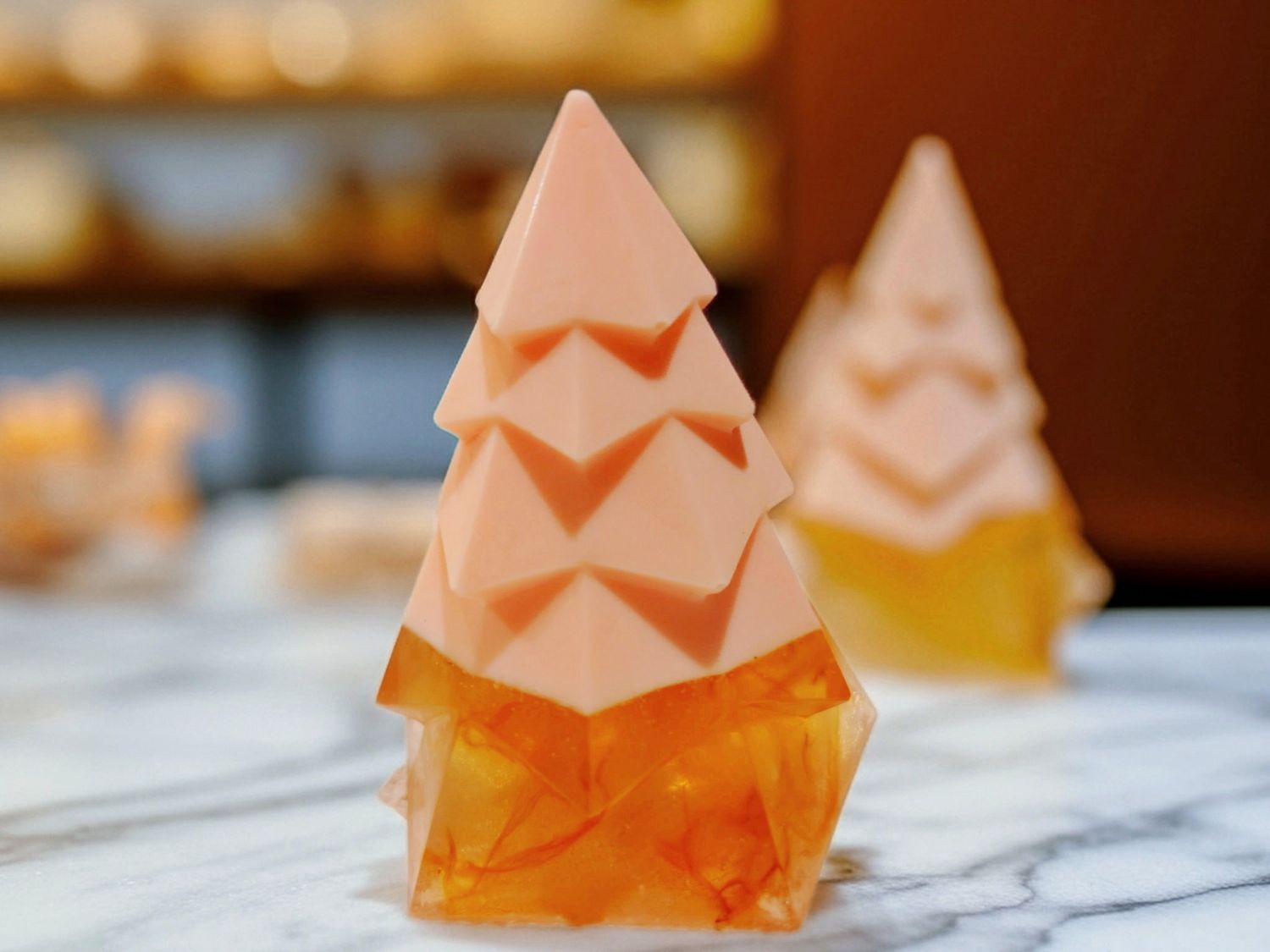 Artisan Christmas Tree Soap -Ocean Breeze scent- 2 oz Handcrafted Holiday Sculpture Artisan Christmas Tree Soap -Ocean Breeze scent- 2 oz Handcrafted Holiday Sculpture