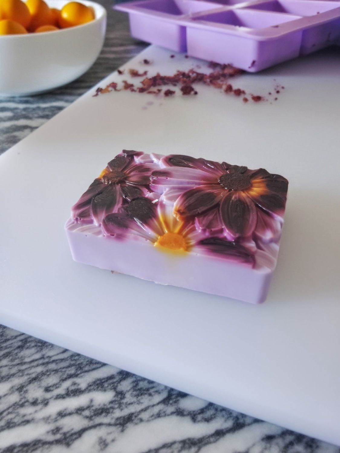 Lavender Rose Handmade Soap Bar with Lanolin - 6 oz Lavender Rose Handmade Soap Bar with Lanolin - 6 oz