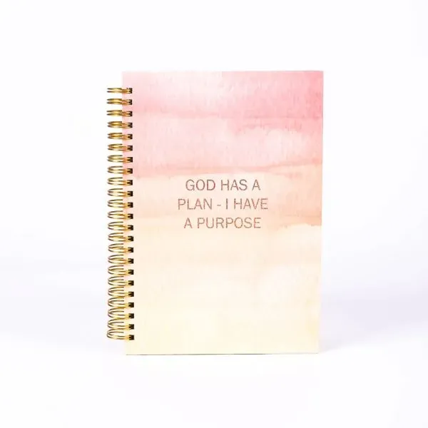 Perfect Love Casts Out Fear&quot; Ocean Beach Spiral Journal