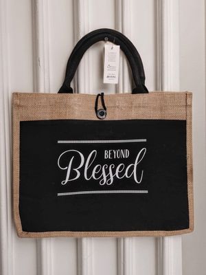 Jute Tote Bags ~ BOGO Buy One Get One Half Off
