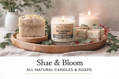 New Artisan Shea &amp; Bloom Soaps and Candles