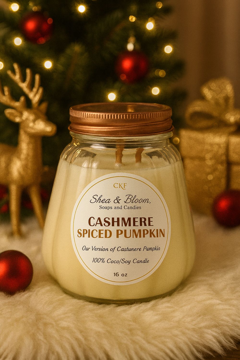 Cashmere Spiced Pumpkin – 16 oz Luxury Coco/Soy ~ Last one! Cashmere Spiced Pumpkin – 16 oz Luxury Coco/Soy ~ Last one!