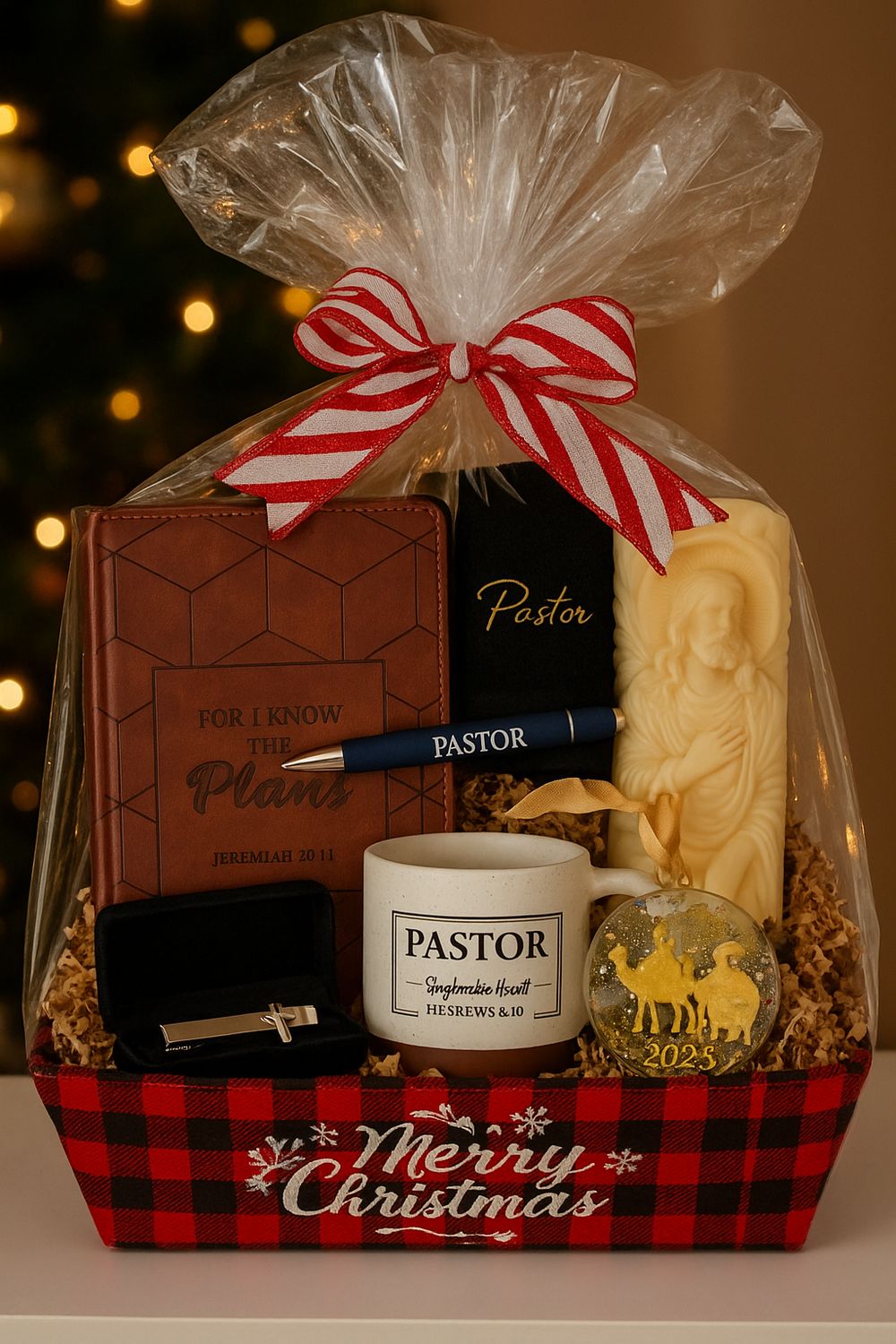 Pastor’s Christmas Blessing Gift Basket – Premium Faith-Inspired Gift Set