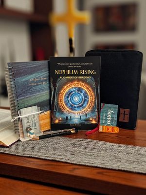 Teen Boys Large Gift Bundle – Nephilim Rising Book, Bible Cover, Journal & Faith Accessories Teen Boys Large Gift Bundle – Nephilim Rising Book, Bible Cover, Journal & Faith Accessories