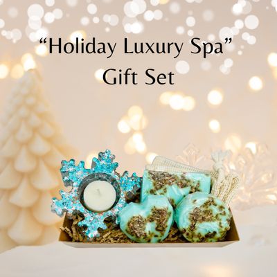 Holiday Luxury Spa Gift Set – Hydrating, Nourishing, Handcrafted ~ BOGO Buy One Get One FREE Holiday Luxury Spa Gift Set – Hydrating, Nourishing, Handcrafted ~ BOGO Buy One Get One FREE