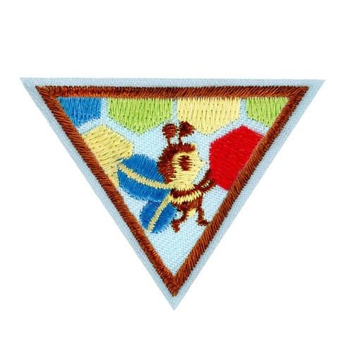 BROWNIE DESIGN WITH NATURE BADGE