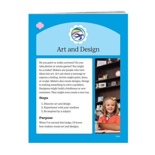 DAISY ART AND DESIGN BADGE REQ