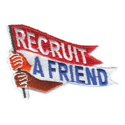 RECRUIT A FRIEND  (flag)  AFP