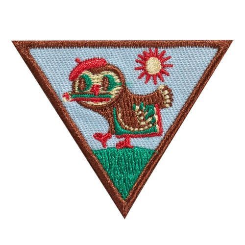 BROWNIE OUTDOOR ART CREATOR BADGE