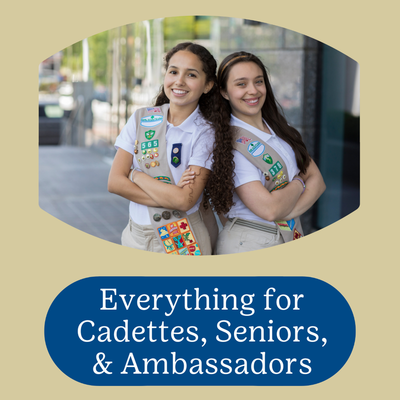 Everything for Cadettes, Seniors and Ambassadors