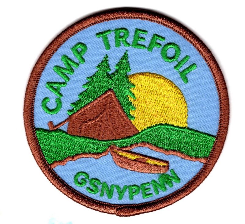 NYPENN CAMP TREFOIL PATCH