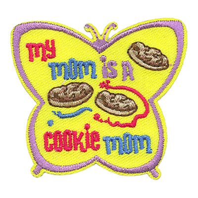MY MOM IS A COOKIE MOM (butterfly) AFP