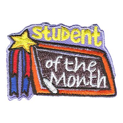 STUDENT OF THE MONTH (chalkboard w/star)   AFP