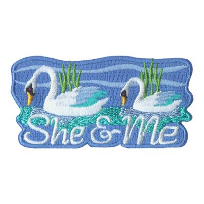 SHE &amp; ME (swans)  AFP