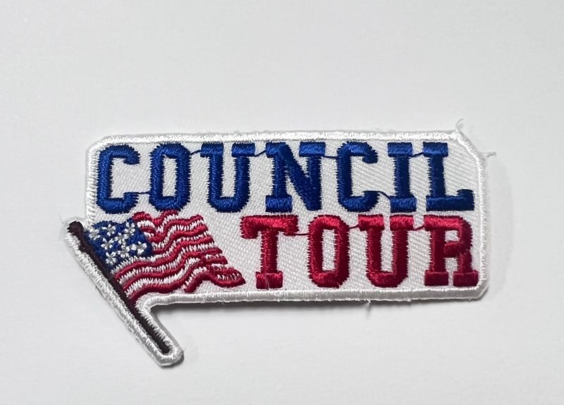 COUNCIL TOUR (with flag)   AFP