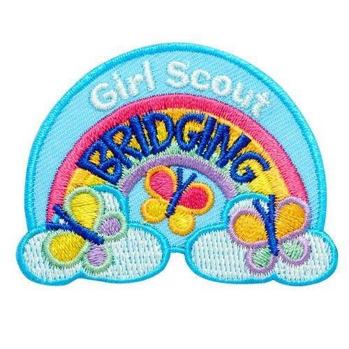 GIRL SCOUTS BRIDGING PATCH