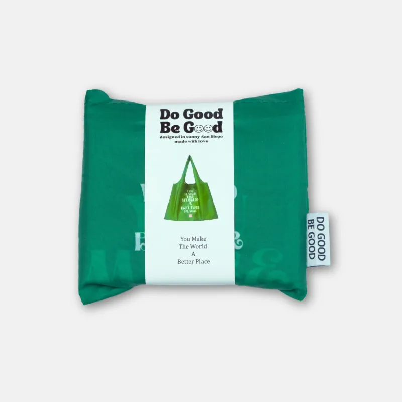 You Make the World Foldable Tote