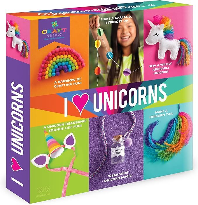 CRAFT-TASTIC I LOVE UNICORNS KIT