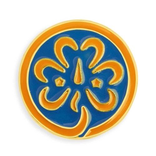 WORLD ASSOCIATION PIN - CLUTCHBACK