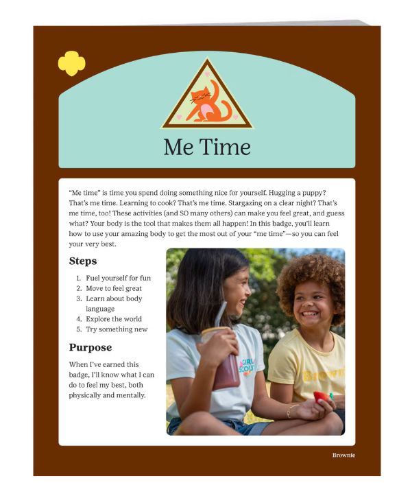 Brownie Me Time Badge Requirements