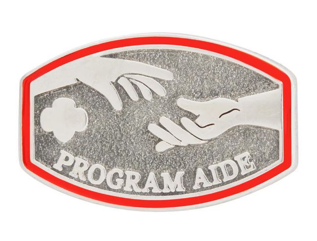 New Program Aide Award Pin