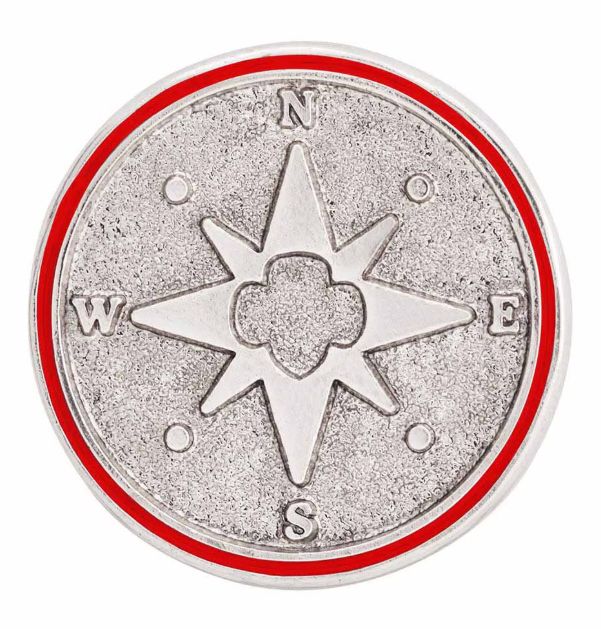 Cadette True North Award Pin