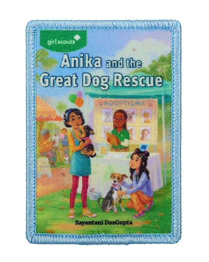Anika and the Great Dog Rescue Iron-On Patch