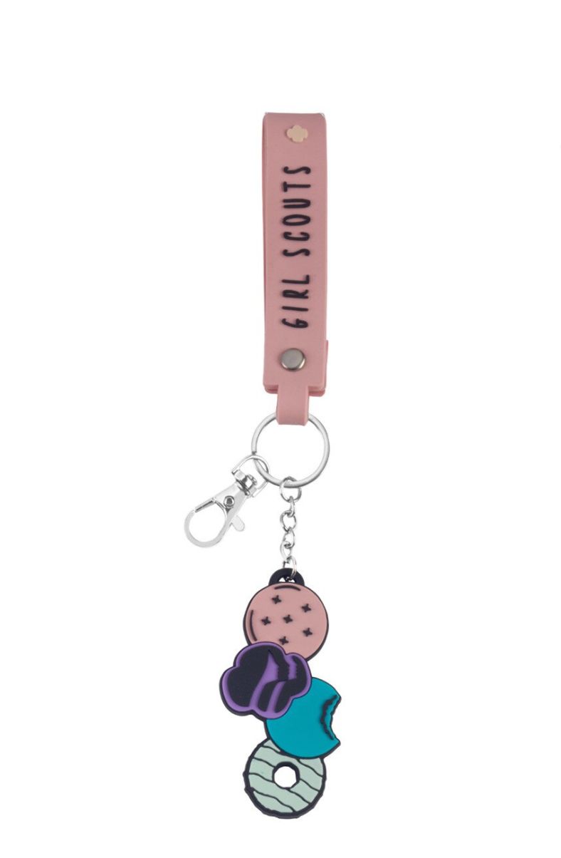 Beaded Cookie Keychain