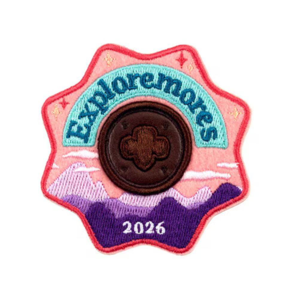 Girl Scouts x Supermix Studio Exploremores Iron-On Super Fun Patch
