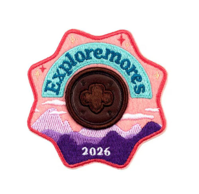 Girl Scouts x Supermix Studio Exploremores Iron-On Super Fun Patch