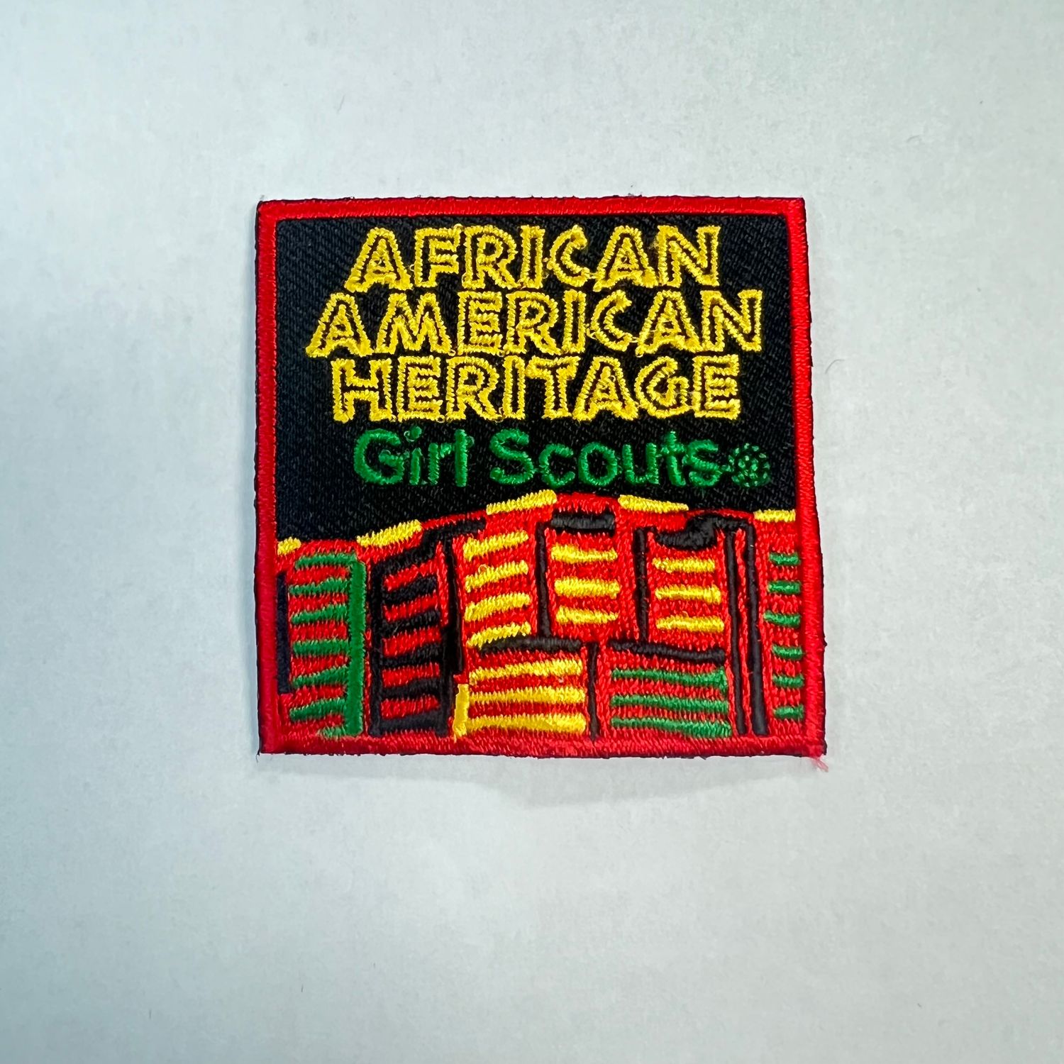 AFRICAN AMERICAN HERITAGE PATCH