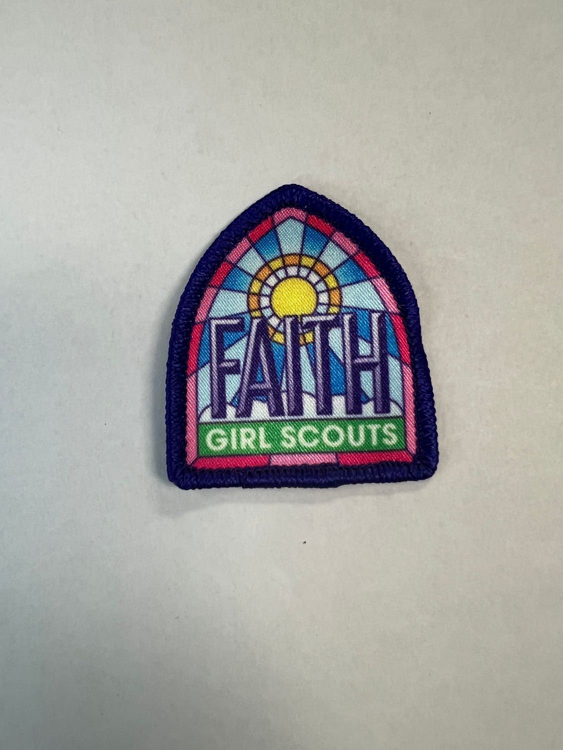 GIRL SCOUTS CELEBRATE FAITH PATCH