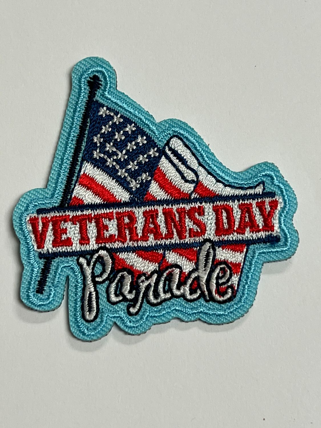 VETERANS DAY PARADE FLAG AFP