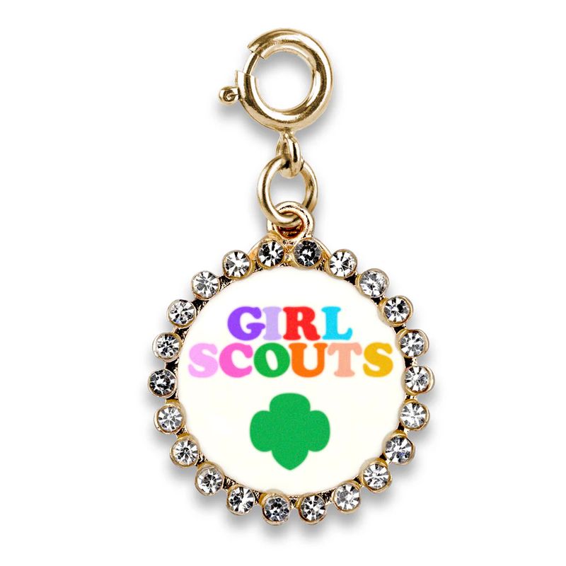 CHARM IT! Gold Girl Scout Medallion Charm