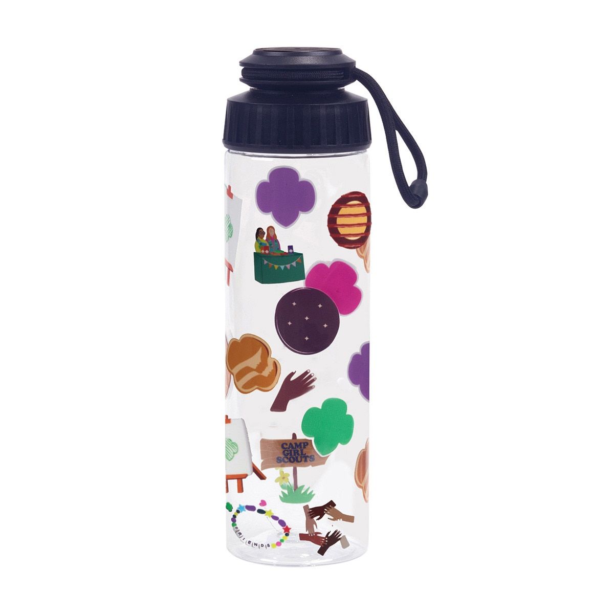 Cookie UV Decal Water Bottle