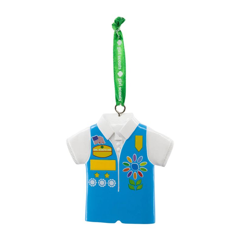 Girl Scout Daisy Vest Ornament