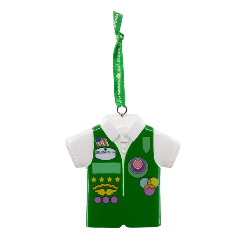 Girl Scout Junior Vest Ornament