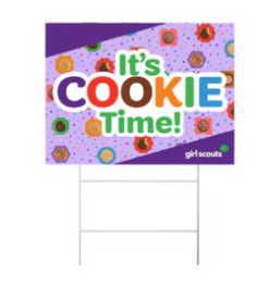 Cookie Yard Sign